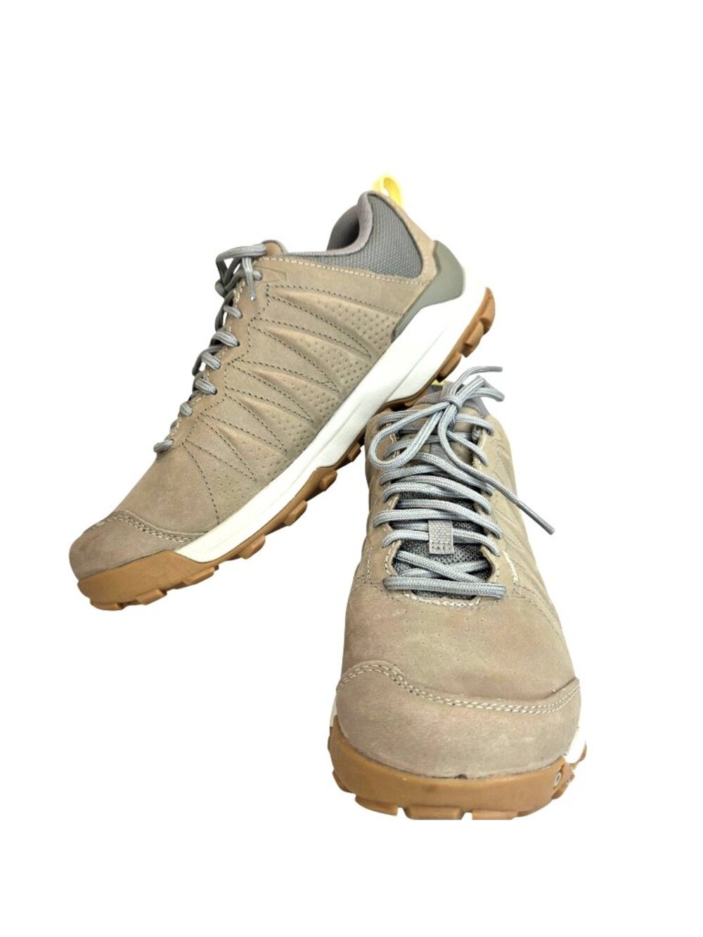 Oboz Arete Low Hiking Shoes Beige Suede Upper Women’s 9 EU 40 Trail Tread